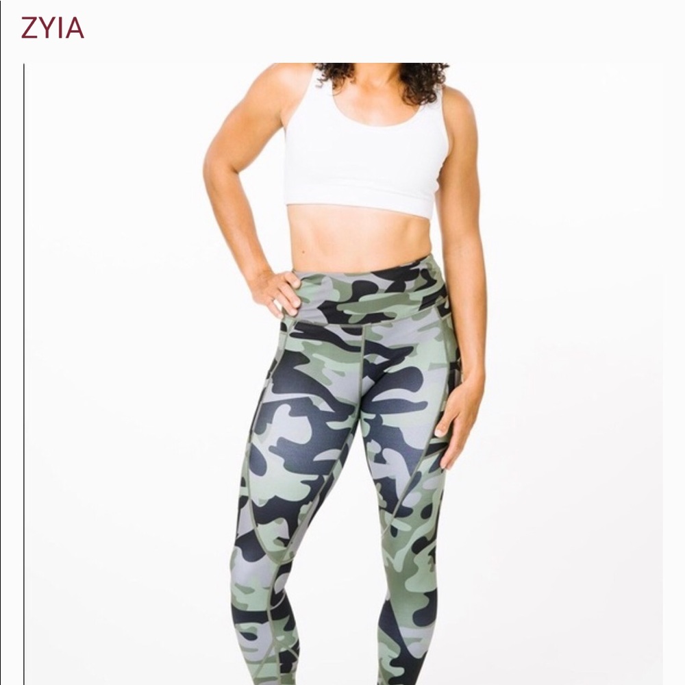 ZYIA Camo 7/8” leggings 24”